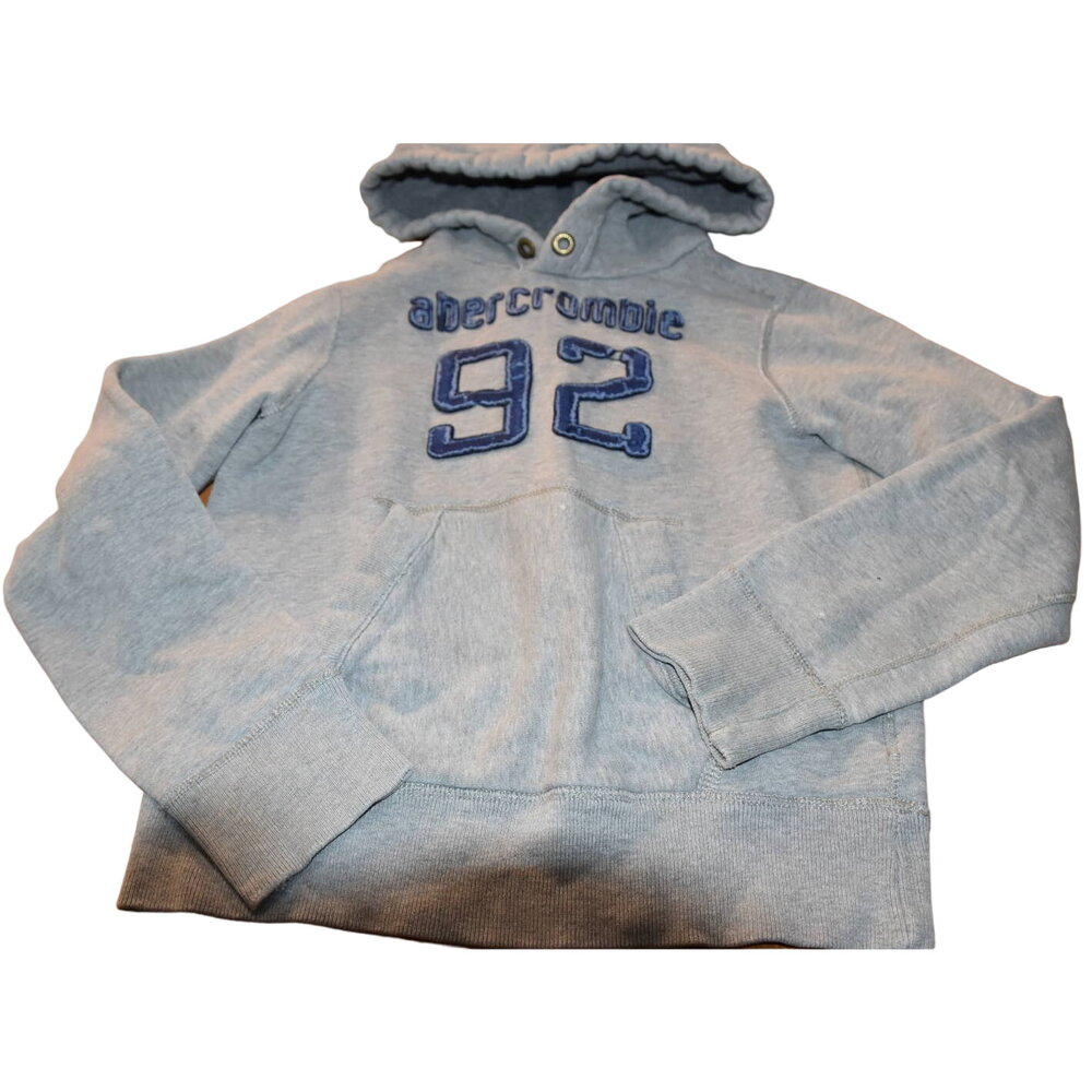 Abercrombie Boy's Pullover Hoodie, Medium, Muscle Fit, VGU